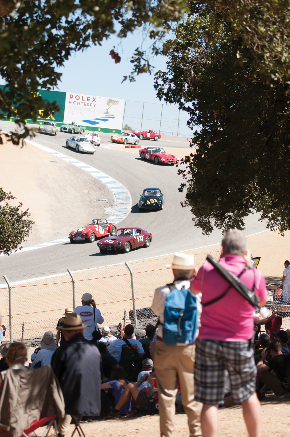 The Rolex Monterey Motorsports Reunion held at Laguna Seca.